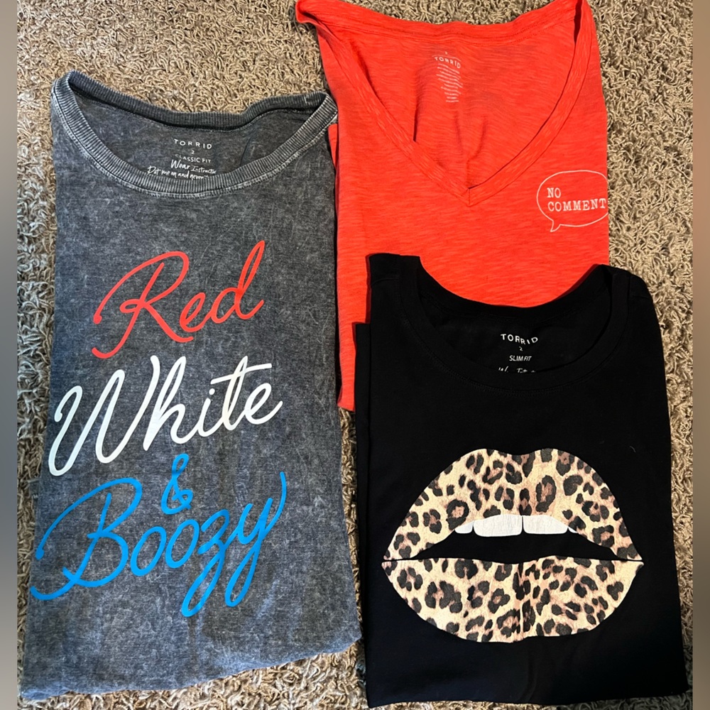 Torrid Tees size 2